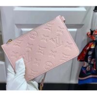 Louis Vuitton LV Women Summer Bundle Dégradé Rose Pink Embossed Supple Cowhide Leather (7)