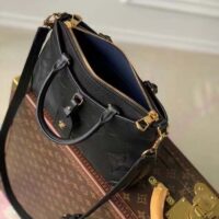 Louis Vuitton LV Women Trianon PM Bag Black Embossed Grained Cowhide Leather (7)