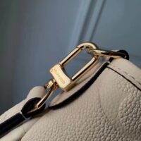 Louis Vuitton LV Women Trianon PM Bag Cream Embossed Grained Cowhide Leather (7)