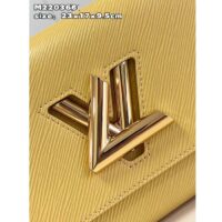 Louis Vuitton LV Women Twist MM Yellow Epi Grained Leather (9)