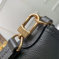 Louis Vuitton Unisex Trianon MM Black Embossed Grained Cowhide Leather (1)