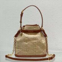 Dior Women CD Medium C’est Dior Bag Natural Cannage Raffia (5)