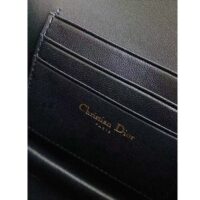 Dior Women CD Miss Caro Mini Bag Black Macrocannage Lambskin (6)