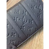 Louis Vuitton LV Unisex Soft Trunk Wearable Wallet Black Taurillon Monogram Leather (2)