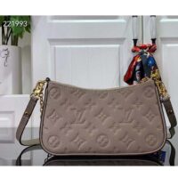 Louis Vuitton LV Women Easy Pouch On Strap Beige Embossed Monogram Empreinte Cowhide Leather (12)