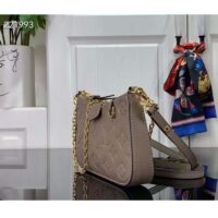 Louis Vuitton LV Women Easy Pouch On Strap Beige Embossed Monogram Empreinte Cowhide Leather (12)