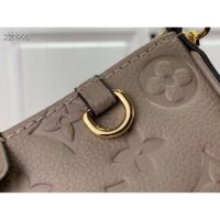 Louis Vuitton LV Women Easy Pouch On Strap Beige Embossed Monogram Empreinte Cowhide Leather (12)