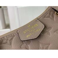 Louis Vuitton LV Women Easy Pouch On Strap Beige Embossed Monogram Empreinte Cowhide Leather (12)