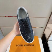 Louis Vuitton Unisex Beverly Hills Sneaker Black Monogram-Printed Calf Leather Rubber Outsole (2)