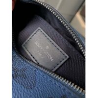 Louis Vuitton Unisex Mini Soft Trunk Abyss Blue Monogram Aquagarden Coated Canvas (1)