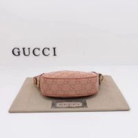 Gucci Women Ophidia GG Mini Bag Pink Canvas Double G Rose Gold Hardware (6)