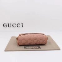 Gucci Women Ophidia GG Mini Bag Pink GG Canvas Double G Zip (6)