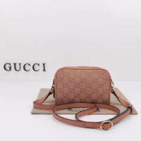 Gucci Women Ophidia GG Mini Bag Pink GG Canvas Double G Zip (6)