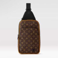 Louis Vuitton LV Unisex Avenue Sling Bag NM Radiant Sun Monogram Macassar Coated Canvas (6)