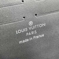 Louis Vuitton LV Unisex Soft Trunk Wearable Wallet Black Charcoal Cowhide Leather (1)