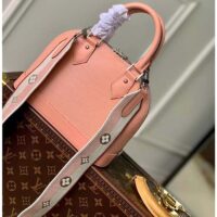 Louis Vuitton LV Women Alma BB Handbag Rose Trianon Pink Epi Grained Cowhide Leather (10)