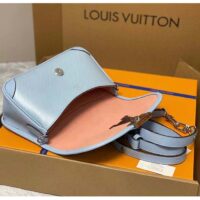 Louis Vuitton LV Women Buci Crossbody Cloud Blue Epi Grained Cowhide Leather (9)