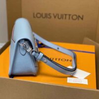 Louis Vuitton LV Women Buci Crossbody Cloud Blue Epi Grained Cowhide Leather (9)