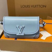 Louis Vuitton LV Women Buci Crossbody Cloud Blue Epi Grained Cowhide Leather (9)