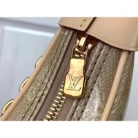 Louis Vuitton LV Women Loop PM Beige Monoglam Coated Canvas Zip Closure (9)