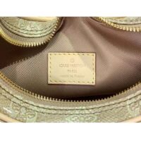 Louis Vuitton LV Women Loop PM Beige Monoglam Coated Canvas Zip Closure (9)