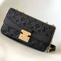 Louis Vuitton LV Women Marceau Black Embossed Grained Cowhide Leather (3)