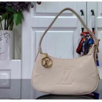 Louis Vuitton LV Women Mini Moon Cream Monogram Empreinte Embossed Supple Grained Cowhide Leather (5)