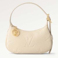 Louis Vuitton LV Women Mini Moon Cream Monogram Empreinte Embossed Supple Grained Cowhide Leather (5)