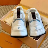 Louis Vuitton Unisex LV Archlight 2.0 Platform Sneaker Light Blue Mix of Materials 5 Cm Heel (9)