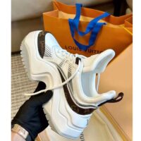 Louis Vuitton Unisex LV Archlight 2.0 Platform Sneaker White Mix of Materials 5 Cm Heel (10)