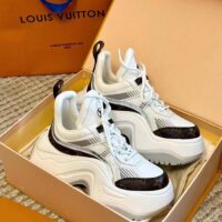 Louis Vuitton Unisex LV Archlight 2.0 Platform Sneaker White Mix of Materials 5 Cm Heel (10)