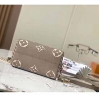 Louis Vuitton Women LV Speedy Bandouliere 20 Handbag Gray Beige Monogram Empreinte Embossed Cowhide (1)