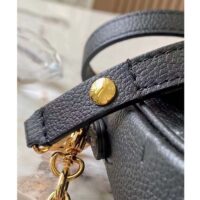 Louis Vuitton Women LV Wallet On Chain Ivy Black Monogram Embossed Supple Grained Cowhide Leather (7)