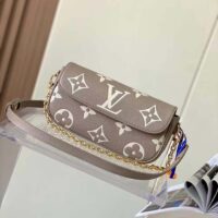 Louis Vuitton Women LV Wallet On Chain Ivy Monogram Empreinte Embossed Supple Grained Cowhide Leather (9)