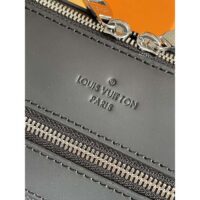 Louis Vuitton LV Unisex Porte-Documents Jour Damier Graphite Canvas Cowhide Leather (13)