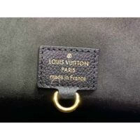 Louis Vuitton LV Women Sac Sport Crème Black Embossed Supple Grained Cowhide Leather (8)