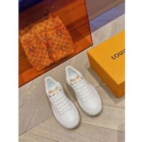 Louis Vuitton Unisex LV Time Out Sneaker Natural Calf Leather Rubber Outsole (7)