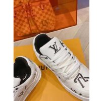 Louis Vuitton Unisex LV Trainer Sneaker Black Mix Sustainable Materials Recycled Polyester (4)