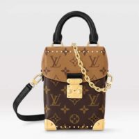 Louis Vuitton Women Camera Box Monogram Monogram Reverse Coated Canvas Cowhide Leather (5)