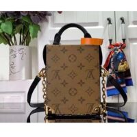 Louis Vuitton Women Camera Box Monogram Monogram Reverse Coated Canvas Cowhide Leather (5)