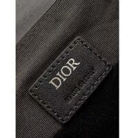 Dior Unisex Mini Hit The Road Bag Black CD Diamond Canvas (8)