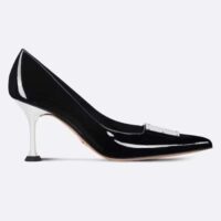 Dior Women CD Shoes La Parisienne Dior Pump Black Patent Calfskin 8 CM Heel (2)