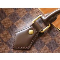 Louis Vuitton LV Unisex Speedy 30 Damier Ebene Coated Canvas Natural Cowhide Leather (11)