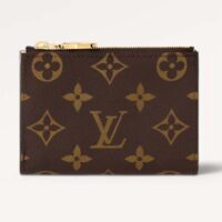 Louis Vuitton Unisex LV Lisa Wallet Vert Noto Green Monogram Coated Canvas Grained Cowhide Leather (10)