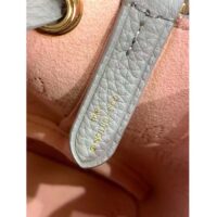 Louis Vuitton LV Unisex Pico Bella Gray Mahina Perforated Calf Leather Microfiber Lining (7)