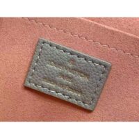 Louis Vuitton LV Women Nice Mini Toiletry Pouch Gray Mahina Perforated Calfskin Leather (10)