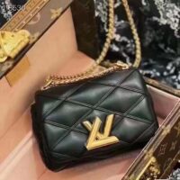 Louis Vuitton LV Women Pico GO-14 Black Lamb Leather Lambskin Cowhide Leather (17)