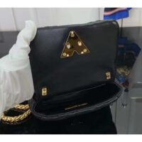 Louis Vuitton LV Women Pico GO-14 Black Lamb Leather Lambskin Cowhide Leather (17)