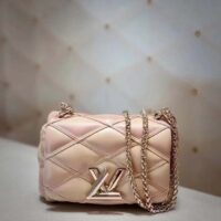 Louis Vuitton LV Women Pico GO-14 Pink Lamb Leather Lambskin Cowhide Leather (15)